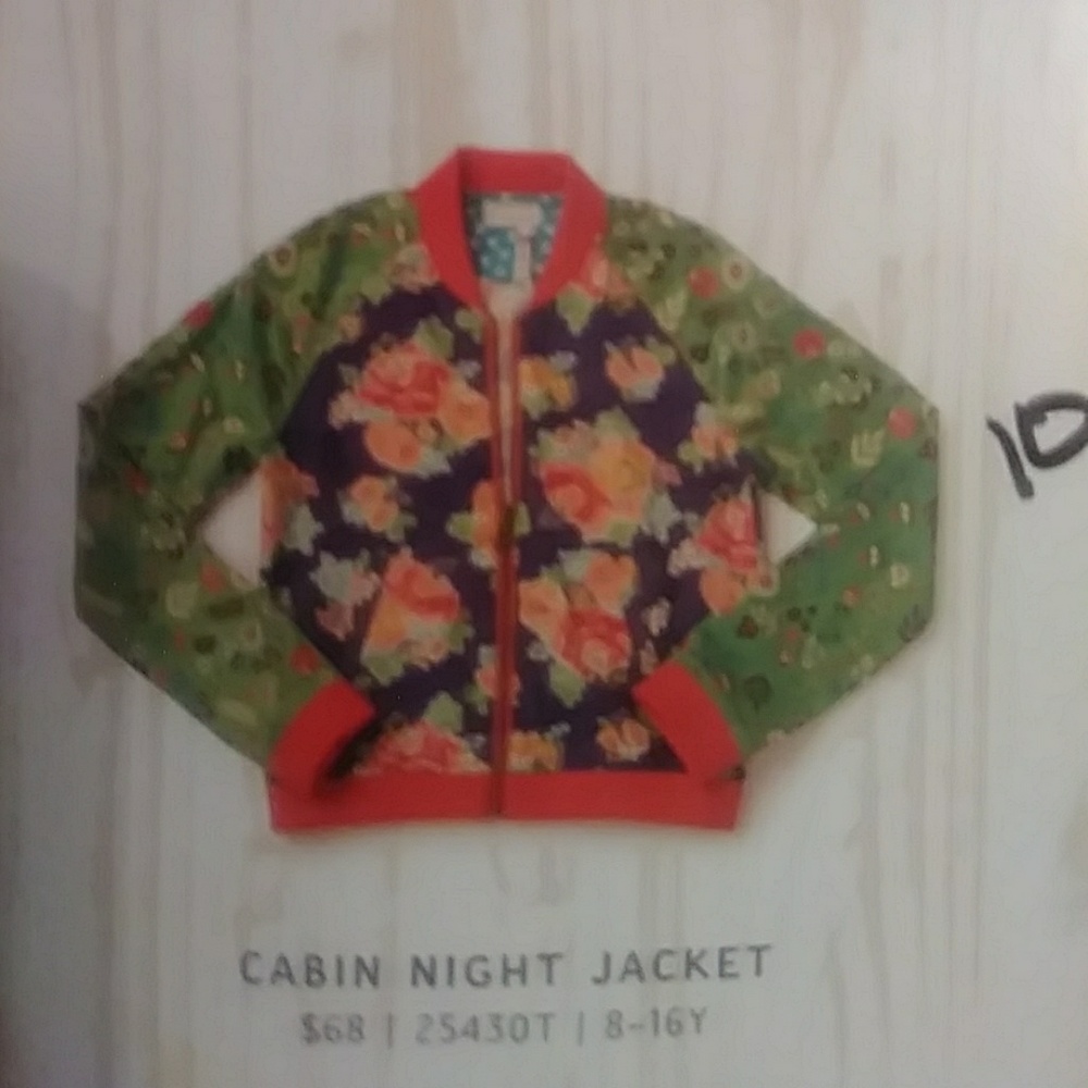 Cabin night jacket tween 10